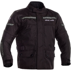 Richa Motorcycle Jacket Youth - Black Child