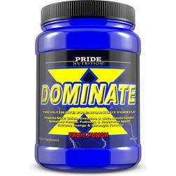 Pride Nutrition Dominate X Pre Workout Supplement Fruit Punch 500g