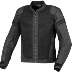 Macna Velotura Motorcycle Textile Jacket - Black