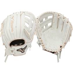 Mizuno 12'' MVP Select Series Fastpitch Glove, White/Rose Gold