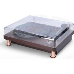 Tomtop Jms Retro Vinyl Record Player with Dustproof Cover