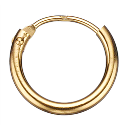 Scrouples Hoop Earrings - Gold