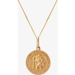 T.H.Baker 9ct Gold St Christopher Medallion 1-61-7719
