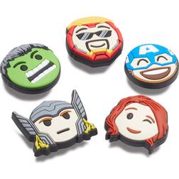 Crocs Jibbitz Avengers Emojis Charms 5-pack