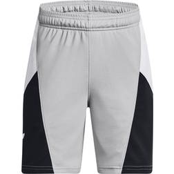 Under Armour Boys' Curry Splash Shorts - Mod Gray/White