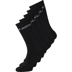 Jack & Jones Junior Socks 5-pack - Black (12219499)