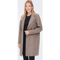 Only – Ljusbrun, figursydd kappa-Brown