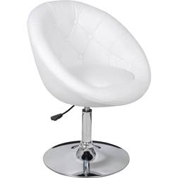 vidaXL 240448 White Barstol 93cm