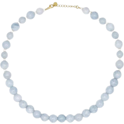 Sorelle Jewellery Fearless Necklace - Gold/Aquamarine