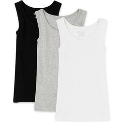 The Children's Place The Children's Place Girls Tank Top 3-Pack Cotton/Spandex Multicolor