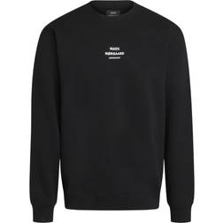 Mads Nørgaard Standard Crew Logo Sweat - Black