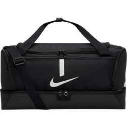 NIKE Academy Team Football Hard Case Duffel Bag Medium - Black/White