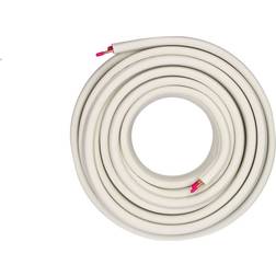 Solar Plus Dobbelt kobberrør 1/4"-5/8" 20m m. kappe