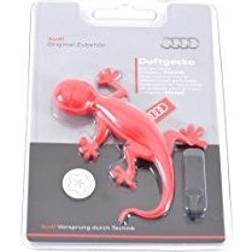 Audi Original 000087009B Gecko Air Freshener Red Floral Fragrance