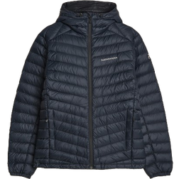 Peak Performance Frost Down Hood Jacket Men - Black