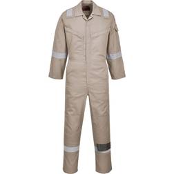 Portwest FR21 Bizflame Work Lightweight FR Coverall - Khaki