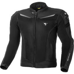 Shima Piston Motorrad Leder- Textiljacke, schwarz, Größe Herren, Unisex
