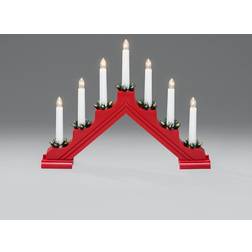 Konstsmide 2310-510 Röd Adventsljusstake 38cm