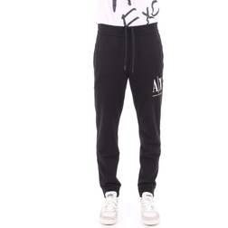 Armani Exchange Icon Tracksuit Bottom sportbyxor för män, svart