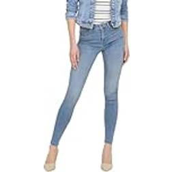 Only Damen MID Push UP SK DNM AZG944 NOOS Jeanshose, Special Bright Blue Denim, XXXLW 30L