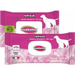 Inodorina Salviette Aloe Vera - Set % 12 x 40 pz