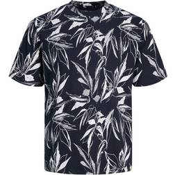 Jack & Jones Leaf T-shirt - Blue/Navy Blazer