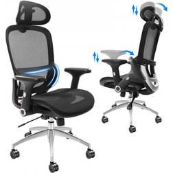 VEVOR Ergonomic Mesh Black Kontorstol 129cm