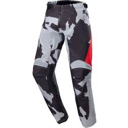 Alpinestars Crossbukser Racer Tactical Cast Grå Camo/Mars Rød Junior