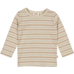 Wheat Baby Striped LS T-shirt - Dusty Stripe