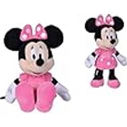 Simba Disney Mimmi Mouse Hot Pink Dress 20 cm kramleksak plysch rosa rosa från 0 månader