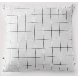 Gaïa Crips White Cotton Gauze Kissenbezug Weiß (60x60cm)