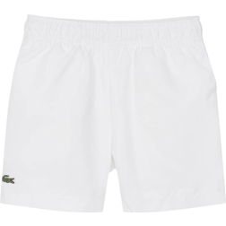 Lacoste Boy's Crocodile Sports Shorts - White