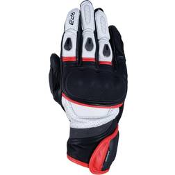 Oxford RP-3 2.0 Motorradhandschuhe, schwarz-weiss-rot, Größe