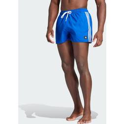 adidas 3-Stripes CLX Very-Short-Length Swim Shorts in Blue3XL