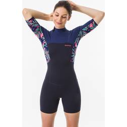 Olaian Women's Short-Sleeved Neoprene Back Zip 500 XL