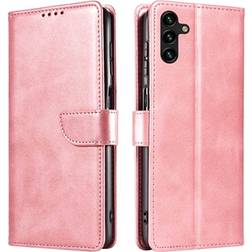 MTP Products Samsung Galaxy A04s Plånboksfodral med Stativfunktion Roséguld