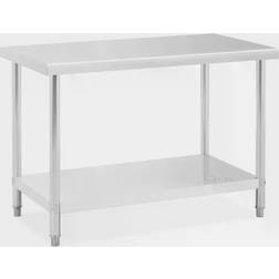 Royal Catering Stainless Steel Table 120 x 60 cm