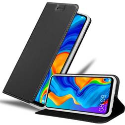 Cadorabo Case for Huawei P30 LITE Cover Book Wallet Protection PU Leather Flip Magnetic Etui Black