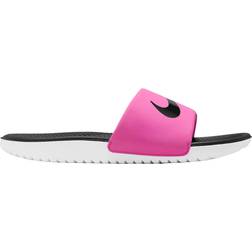 Nike Kawa Slides PS/GS - Laser Fuchsia/White/Black