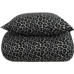 Borg Living Sengetøj Leopard plettet dynebetræk Sort (200x)