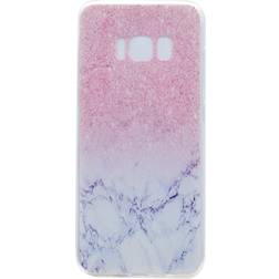 Marble Pattern Imd Workmanship Case for Galaxy S8 + 2 PCS