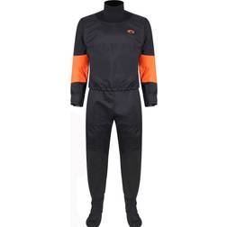 Typhoon Mens Roan Hinge Zip Drysuit Orange Graphite