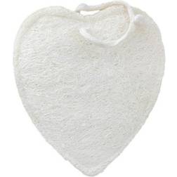 SunniMix Body Pad Exfoliating Loofah Sponge Glove Heart