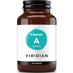 Viridian Nutrition Vitamin A 5000 IU 60 st