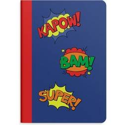 A6 Unlined Kapow Notebook