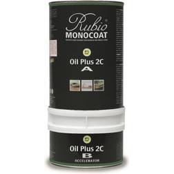 Rubio Monocoat Oil Plus 2C Including Accelerator Hårdvoksolie Bourbon 0.35L