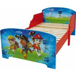 Fun House Pat Patrouille Lit Avec Lattes Pour Enfant 70 x 140 cm 30.3x56.7"