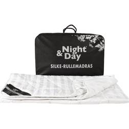 Night & Day Nor Rullemadras Hvid (200x180cm)