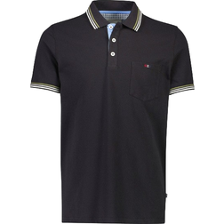 Bison Polo Shirt Men - Black