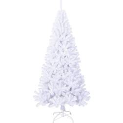 vidaXL Artificial with Thick Branches White Árbol de Navidad 182.9cm